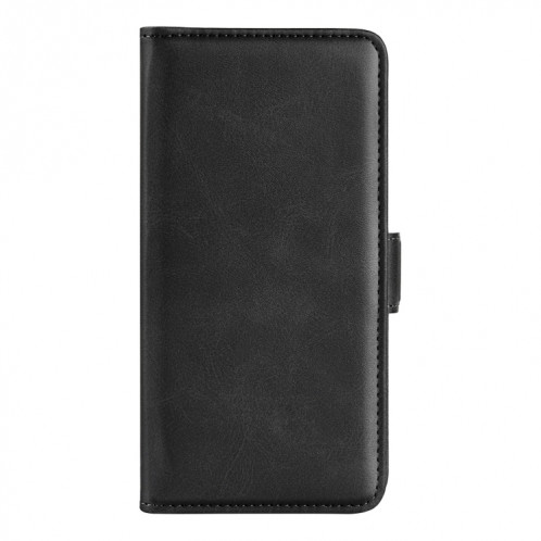 Pour Ulefone Note 10 Case de téléphone en cuir à boucle magnétique à double côte (noir) SH101A446-07