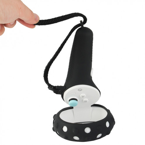 JD-404562 PICO NEO3 VR Handle Couvercle de protection en silicone antidérapant et antidérapant (noir) SH401E947-06