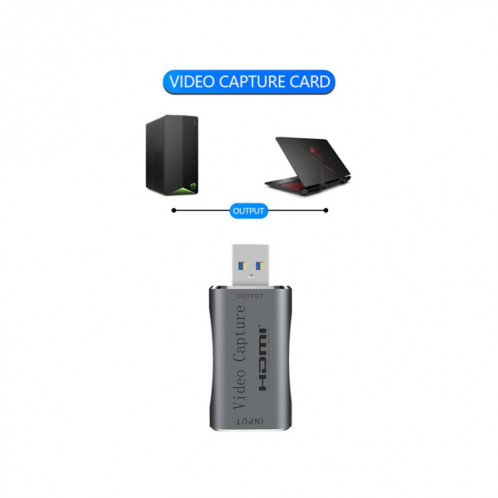 Capture vidéo de jeu USB 3.0 vers HDMI Full HD 1080P 60fps SH89451828-06