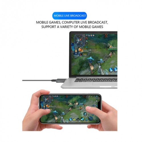 Capture vidéo de jeu USB 3.0 vers HDMI Full HD 1080P 60fps SH89451828-06