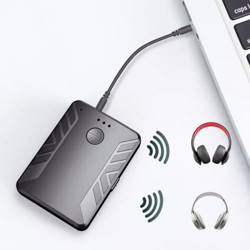 T20-1 Bluetooth 5.0 Récepteur Audio Transmetteur Adaptateur Sans Fil SH94581129-06