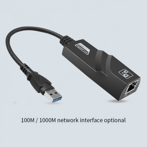 Câble réseau adaptateur Ethernet JSM 10/100 Mbps USB 3.0 vers RJ45 SJ9598890-05