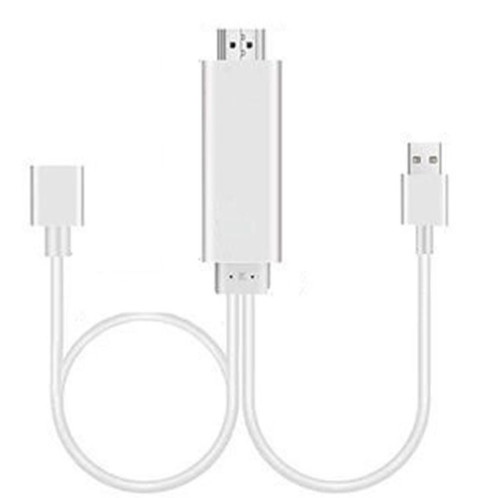 Adaptateur de câbles HDMI Dongle USB mâle + USB femelle vers HDMI mâle 1080P SH301B1505-09