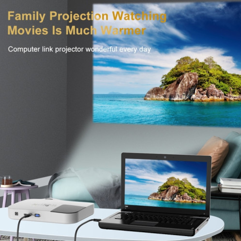 HD09 8K Ultra HD 2.1 TV Ordinateur Projecteur Dome Box Câble HDMI 5M SH9881661-05