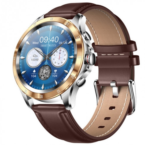 NX1 Montre intelligente à écran couleur de 1,32 pouces, prend en charge la surveillance de la fréquence cardiaque / la surveillance de la pression artérielle (or) SH601B1675-07