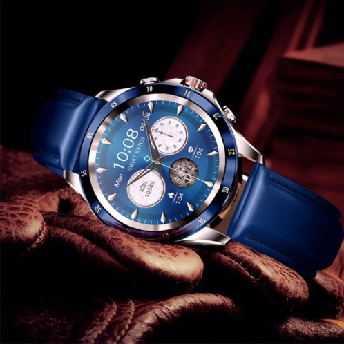 NX1 Montre intelligente à écran couleur de 1,32 pouces, prend en charge la surveillance de la fréquence cardiaque / la surveillance de la pression artérielle (noir) SH601A1365-07
