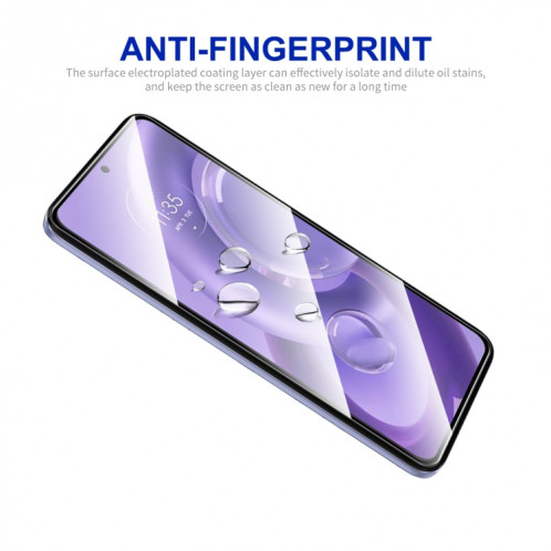 Pour Motorola Edge 30 Neo 2 pièces ENKAY colle complète 0.26mm 9H 2.5D verre trempé Film complet SE10021912-08