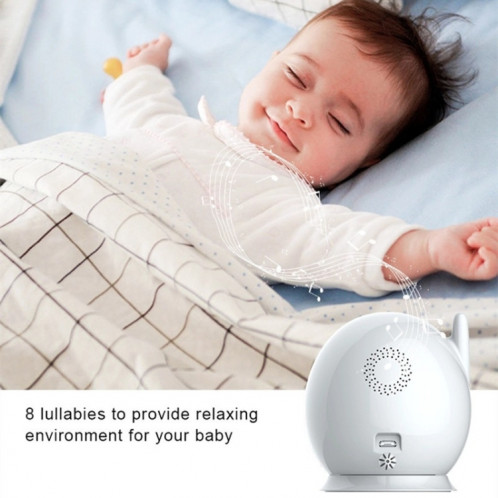 ABM100 4,3 pouces vidéo sans fil couleur vision nocturne bébé moniteur caméra de sécurité à 360 degrés () SH601B1308-06