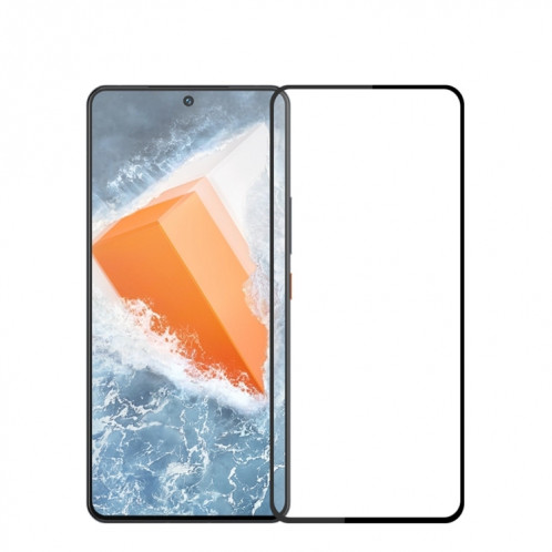 Film de verre trempé plein écran pour Motorola Moto G62 PINWUYO 9H 2.5D (noir) SP501A37-08