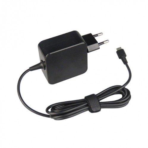 Pour Dell / HP / Xiaomi 45W Chargeur Type-c Adaptateur de source de charge ultra rapide Prise UE SH90021054-06