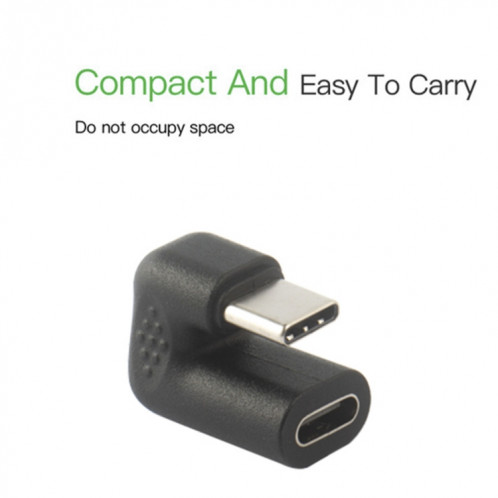 Adaptateur USB-C2.0 / Type-C mâle à femelle en forme de U Charge de données étendue SH10851645-04