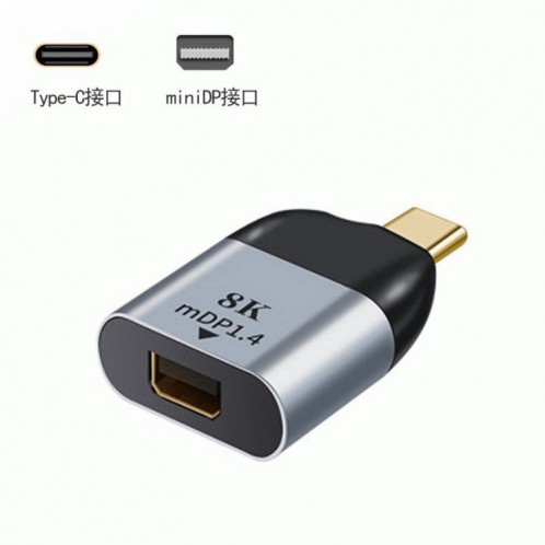 Adaptateur USB C vers Mini DisplayPort 4K 60hz pour tablette téléphone portable SH1166244-06
