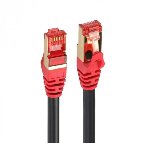 Tête Plaqué Or CAT7 High Speed 10Gbps Ethernet RJ45 Câble LAN Réseau (10m) SH12901699-06