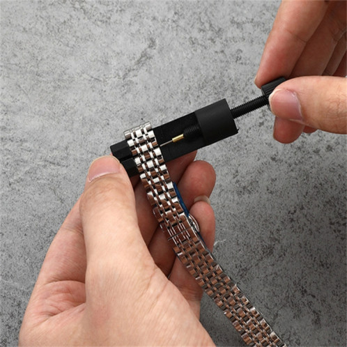 Ajusteur de chaîne de montre pour dissolvant de bracelet de montre (noir) SH101A1449-04