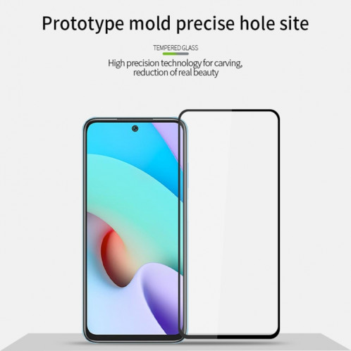 Film de verre trempé plein écran pour Motorola Moto G53/G23 PINWUYO 9H 2.5D (noir) SP803A677-09