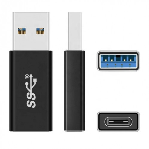 Convertisseur Adaptateur 10Gbps USB3.1 Type-C Femelle vers USB3.0 Mâle avec Puce SH18411947-05