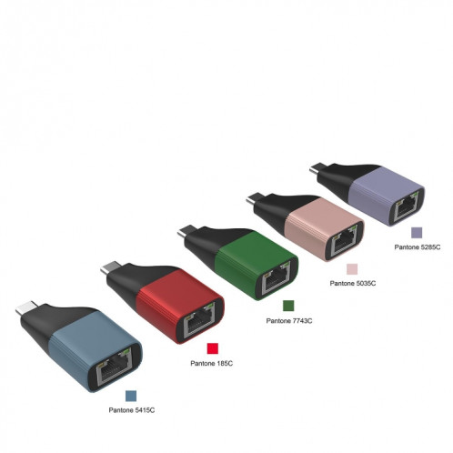 Adaptateur LAN Onten UC101H Type-C 10M/100M, couleurs expédiées au hasard SO2009913-07
