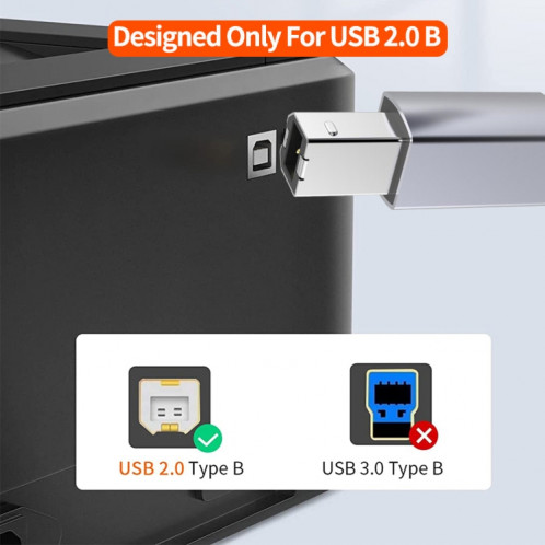 1 pc JUNSUNMAY USB Type-C Femelle à Mâle USB 2.0 Type-B Adaptateur Convertisseur Connecteur pour Imprimantes Scanner Électrique Piano SJ17011426-06