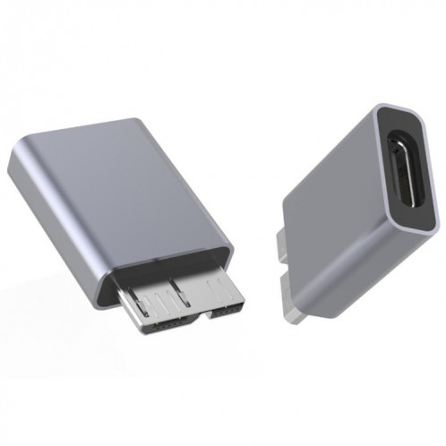 1 PCS JUNSUNMAY USB-C / Type-C Femelle à Mâle USB 3.0 Micro B Adaptateur Convertisseur SJ3601593-06