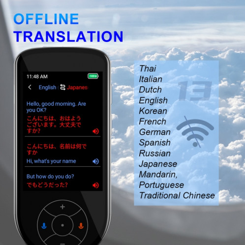 V600 Offline Photography Voice Translator Smart Portable 137 Languages Real Time Translator SH2108220-06