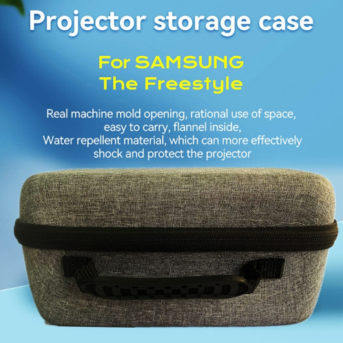Pour Samsung Freestyle Portable Projecteur Storage Case Carrying Case Protection Bag SH22031984-07