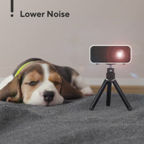 YT300 Accueil Multimédia Mini Projecteur À Distance Support Téléphone Portable ( White) SH701B1458-06