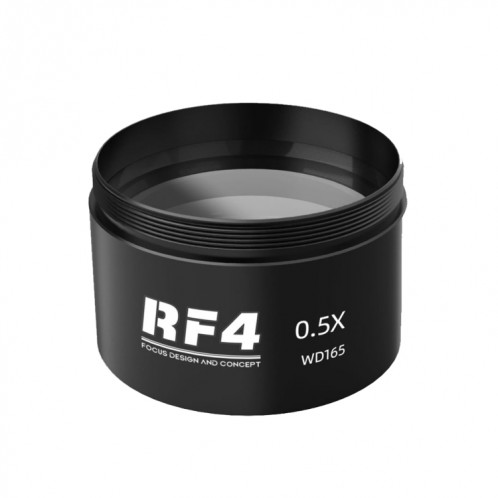 Oculaire grand angle pour Microscope à échelle dix fois, lentille multiplicateur de microscope RF4 0,5x: 600 SH900184-05