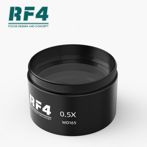 Oculaire grand angle pour Microscope à échelle dix fois, lentille multiplicateur de microscope RF4 0,5x: 600 SH900184-05