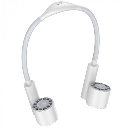 Ventilateur de sport paresseux à double tête Turbine à longue durée de vie (blanc) SH901B1821-08
