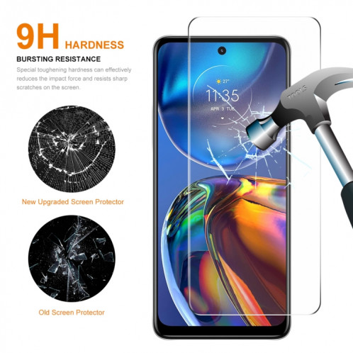 Pour Motorola Moto E32 ENKAY 0.26mm 9H 2.5D Film de verre trempé aluminium-silicium SE54011238-06