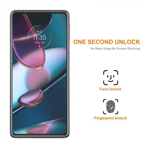 Pour Motorola Moto G 5G 2023/Edge 30 Pro ENKAY 0.26mm 9H 2.5D Film de verre trempé aluminium-silicium élevé SE54021665-06