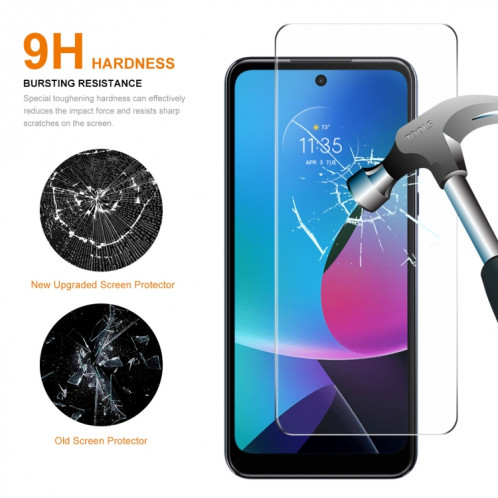 Pour Motorola Moto G Play 2023 ENKAY 0.26mm 9H 2.5D Film de verre trempé aluminium-silicium élevé SE540373-06