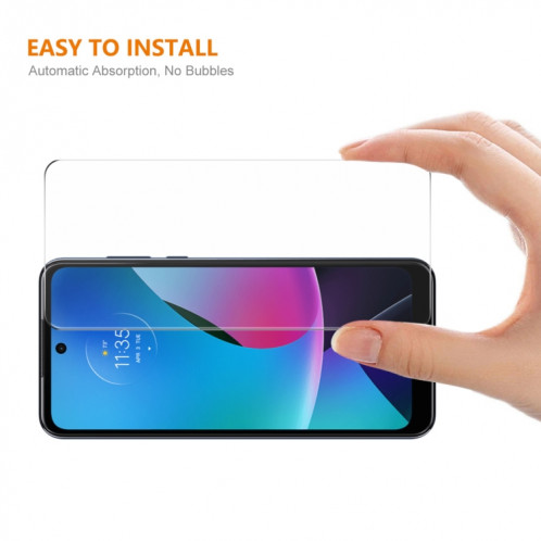 Pour Motorola Moto G Play 2023 ENKAY 0.26mm 9H 2.5D Film de verre trempé aluminium-silicium élevé SE540373-06