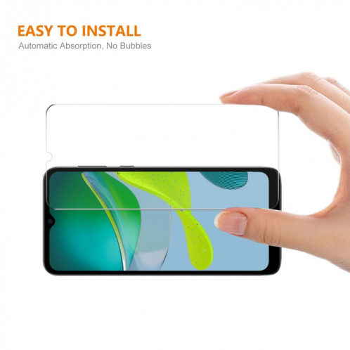 Pour Motorola Moto E13 ENKAY 0.26mm 9H 2.5D Film de verre trempé aluminium-silicium SE5408678-06