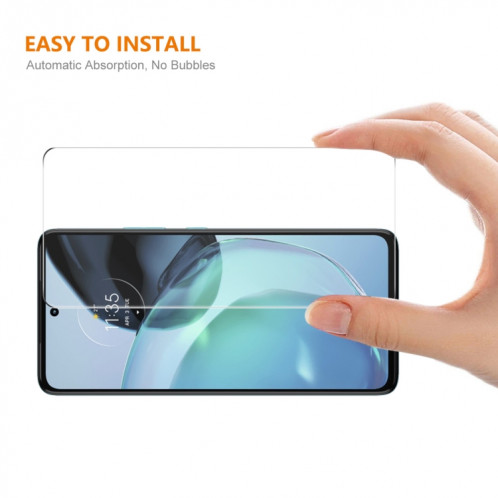 Pour Motorola Moto G72 / G71s 2 pièces ENKAY 0.26mm 9H 2.5D Haute Film De Verre Trempé Aluminium-silicium SE55071980-06