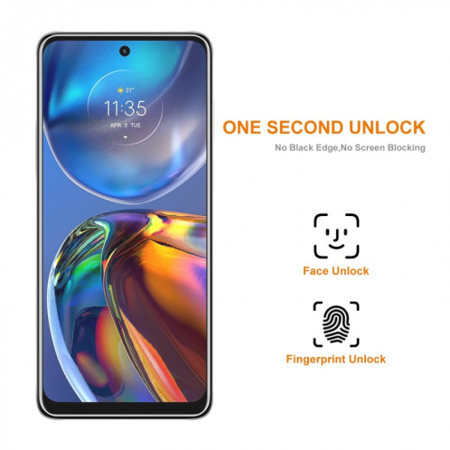 Pour Motorola Moto E32 5 pièces ENKAY 0.26mm 9H 2.5D haute Film de verre trempé aluminium-silicium SE5601837-07