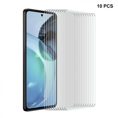 Pour Motorola Moto G72/G71s 10 pièces ENKAY 0.26mm 9H 2.5D Film de verre trempé aluminium-silicium élevé SE57071530-07