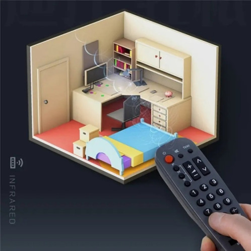 009 200m Transmetteur vidéo HD Récepteur WIFI 5.8 Adaptateur de dongle d'affichage sans fil () SH801B1029-08