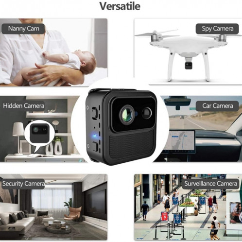 R9 Portable Téléphone Portable Webcam À Distance Maison Sans Fil WiFi Caméra HD Vision Nocturne Moniteur Caméra SH2693521-07