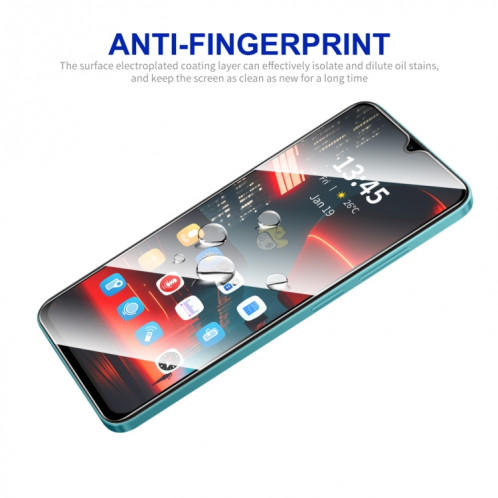 Pour Motorola Moto E13 4G ENKAY Film de verre trempé à haute colle en aluminium et silicium SE2020499-07