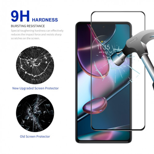 Pour Motorola Moto G 5G 2023/Edge 30 Pro 2 pièces ENKAY Film de verre trempé haute aluminium-silicium SE21041115-07