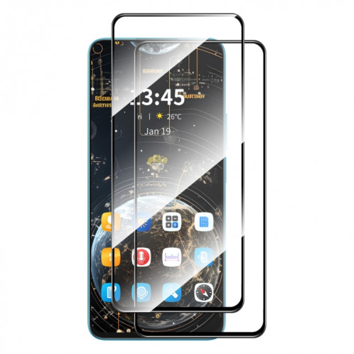 Pour Motorola Moto G84 2 pièces ENKAY Film de verre trempé à haute colle en aluminium-silicium SE21081309-08