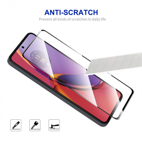 Pour Motorola Moto G84 5 pièces ENKAY Film de verre trempé à haute teneur en aluminium-silicium SE2208800-08