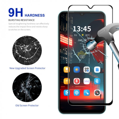 Pour Motorola Moto E22 4G / E22i 4G 10 pièces ENKAY Film de verre trempé à haute colle en aluminium-silicium SE23211359-08