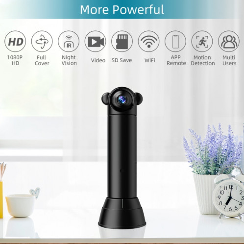 V10 HD Infrared Home Night Vision Mini Camera Remote Control Family Security Camera SH2773664-08