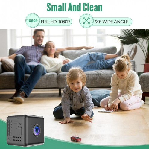 Caméra IP sans fil W10 Home Mini caméra réseau Wifi avec vision nocturne SH2779711-08