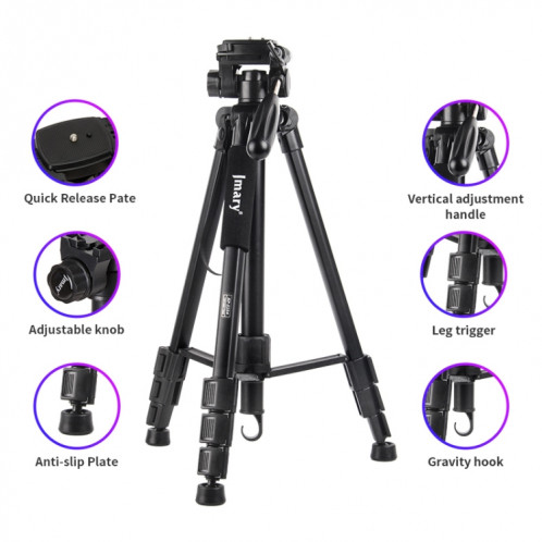 JMARY KP2254 Trois couleurs sont disponibles Support de trépied de photographie extérieure SLR pour téléphone portable (Bleu) SJ301C1031-07