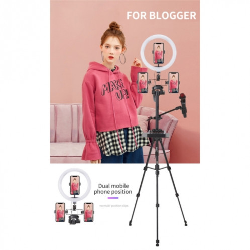 JMARY KP2254 Trois couleurs sont disponibles Support de trépied de photographie extérieure SLR pour téléphone portable (rouge) SJ301B1148-07