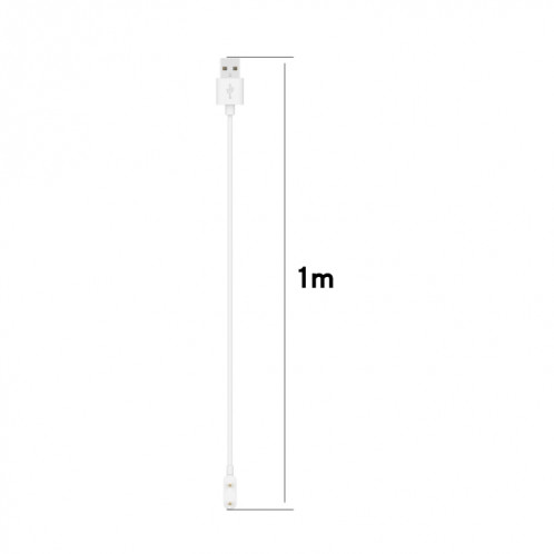 Pour câble de chargement de montre magnétique Keep B4 Lite, longueur: 1 m (blanc) SH001B1416-06