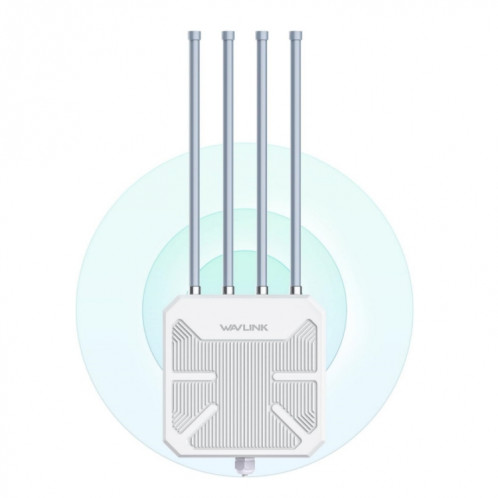 WAVLINK WN573HX1 WiFi 6 AX1800 IP67 Routeurs WiFi sans fil double bande extérieurs étanches, prise: prise britannique SW11031404-08